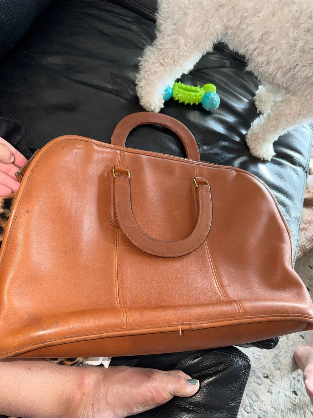 Coach Vintage Unisex Baxter Tote/Briefcase missing crossbody bag